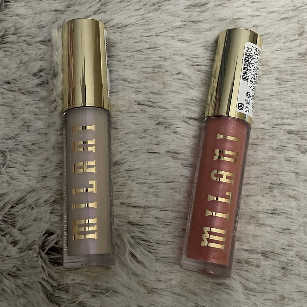 New “Milani “nourishing lip plumper.09-moonlight & 03-prismatic peach 🍑